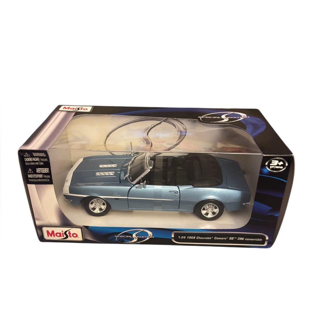 Maisto 1968 Chevrolet Camaro SS 396 Convertible Model Car NIB